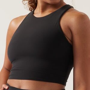ATHLETA CONSCIOUS CROP BRA D-DD